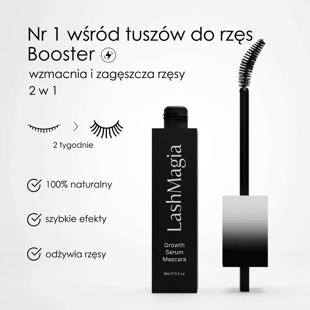 LashMagia | Tusz do rzęs booster